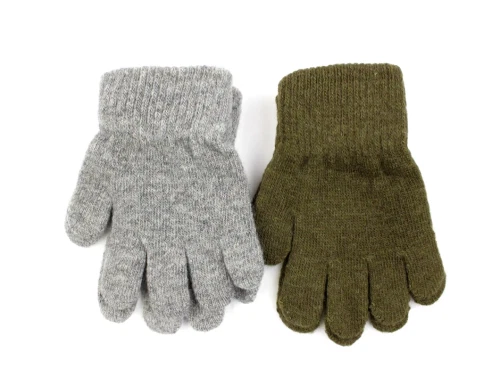 CeLaVi military olive fingervanter uld/nylon (2-pack)
